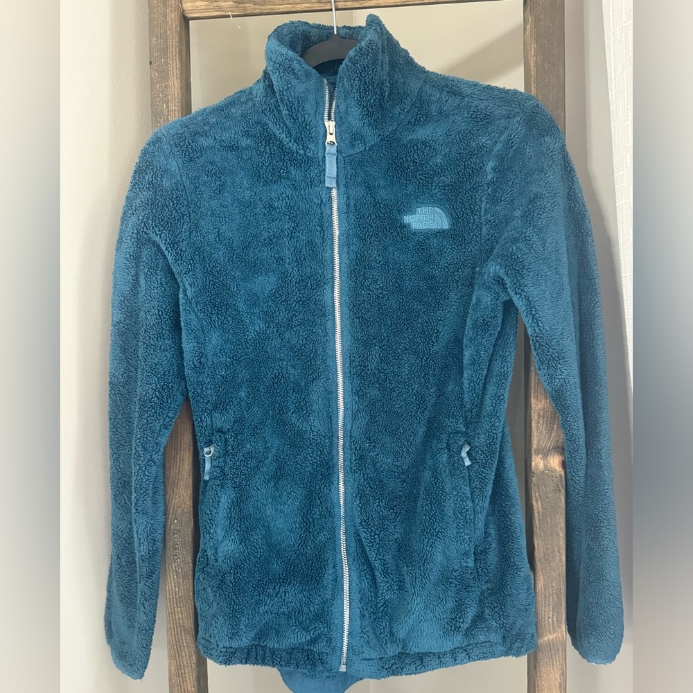 The North Face Teal Fleece Jacket